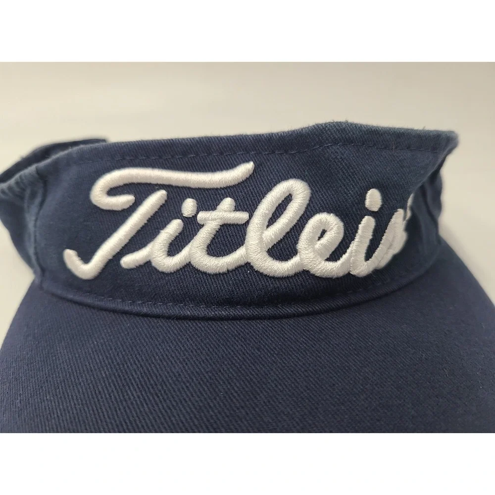 Titleist‎ Golf FJ FootJoy Sun Visor Adjustable Hat Cap Logo Men Women Blue White